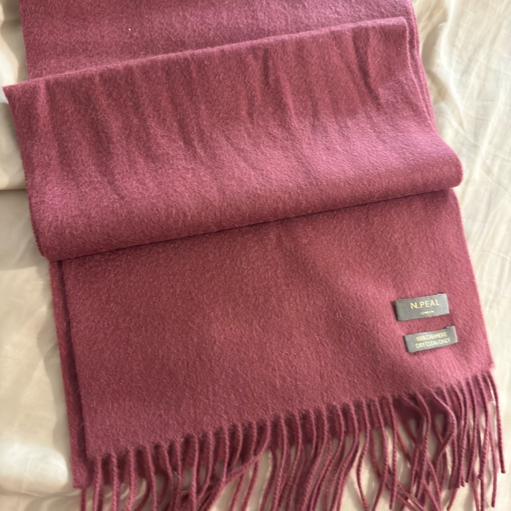 pure cashmere scarf